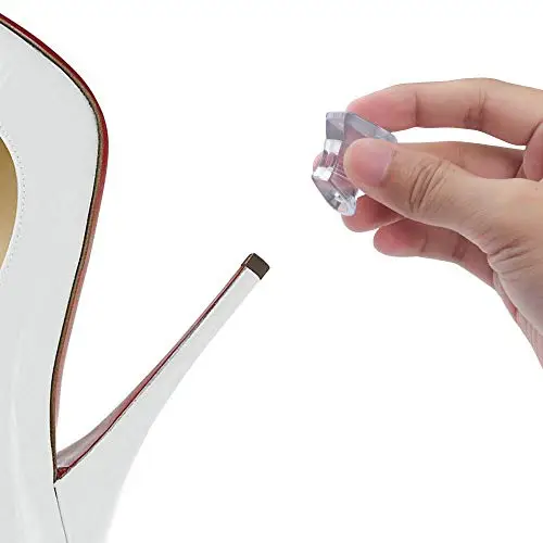 URAQT Proteggi Tacchi 6 Paia, Proteggi Tacco Heel Protectors Stoppers per Gare, Matrimoni, Occasioni Formali miniatura 3