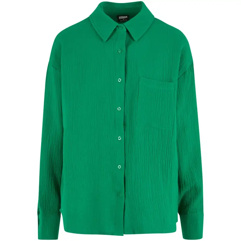 Camicia pesante oversize da donna Urban Classics Musselin