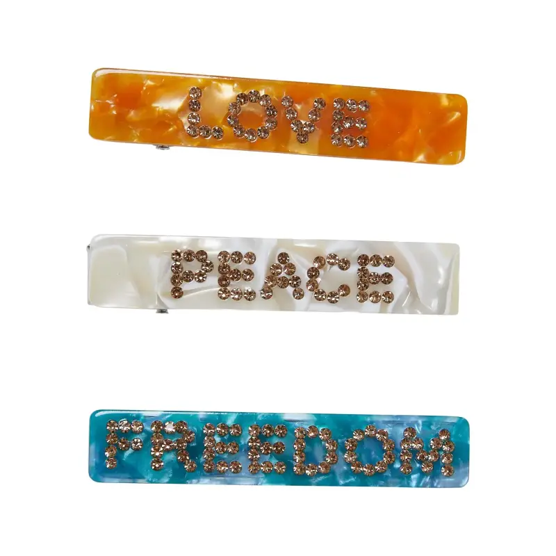 Fermagli per capelli di tendenza per le donne Urban Classics (x3)