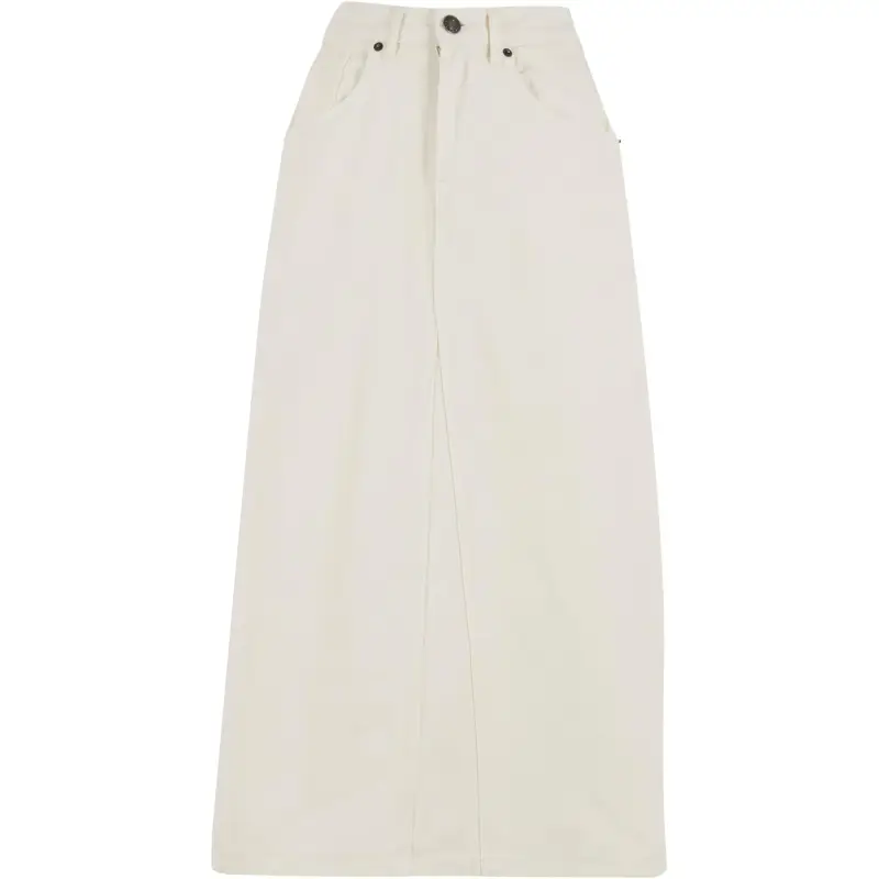 Gonna in denim da donna Urban Classics Soft Midi