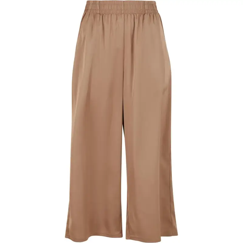 Pantaloni larghi in satin donna Urban Classics