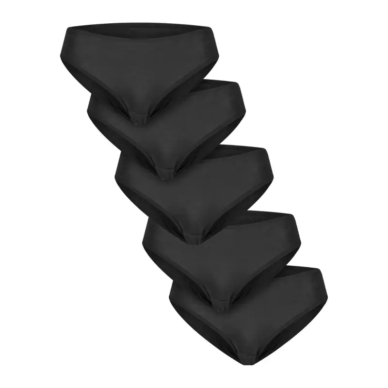 Reggiseno da donna Urban Classics Bamboo Brazilian (x5)