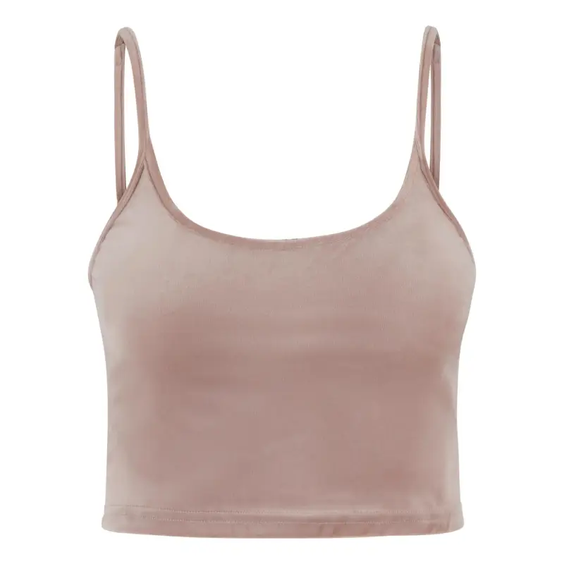 Top in velluto donna Urban Classics