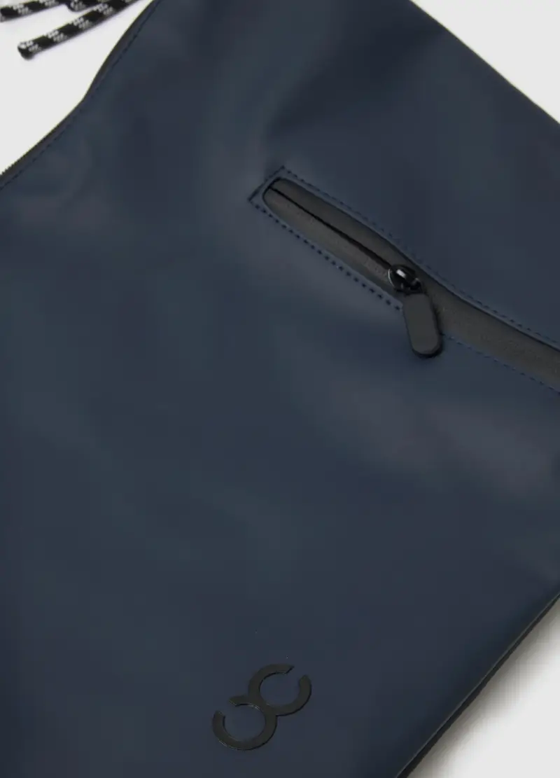 Borsa Blu Con Tracolla Regolabile, Donna, Blu miniatura 3