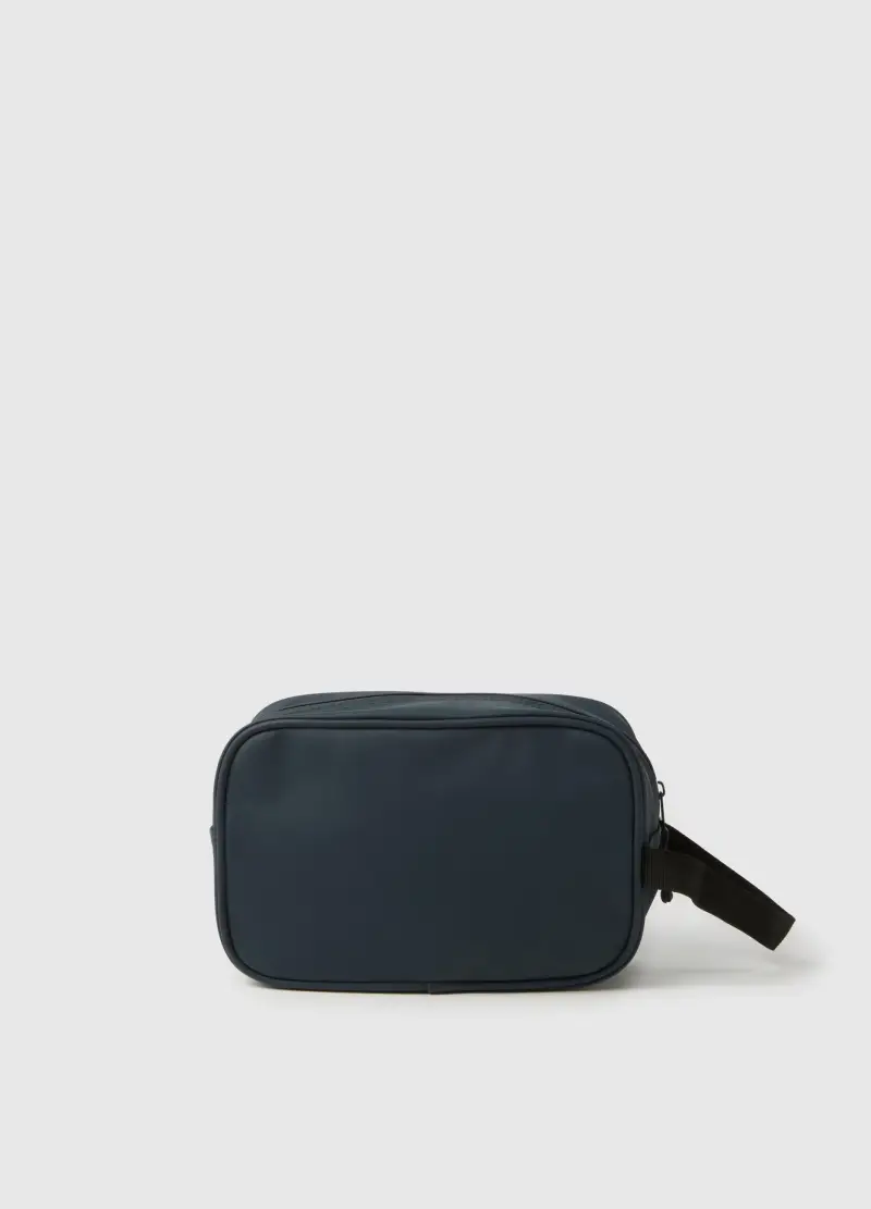 Borsa Nera In Tessuto Misto, Uomo, Nero miniatura 2