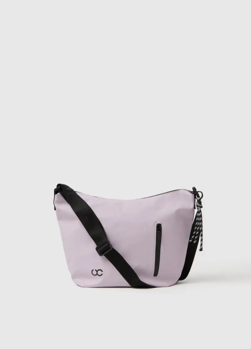 Borsa Viola Con Tracolla Regolabile, Donna, Viola