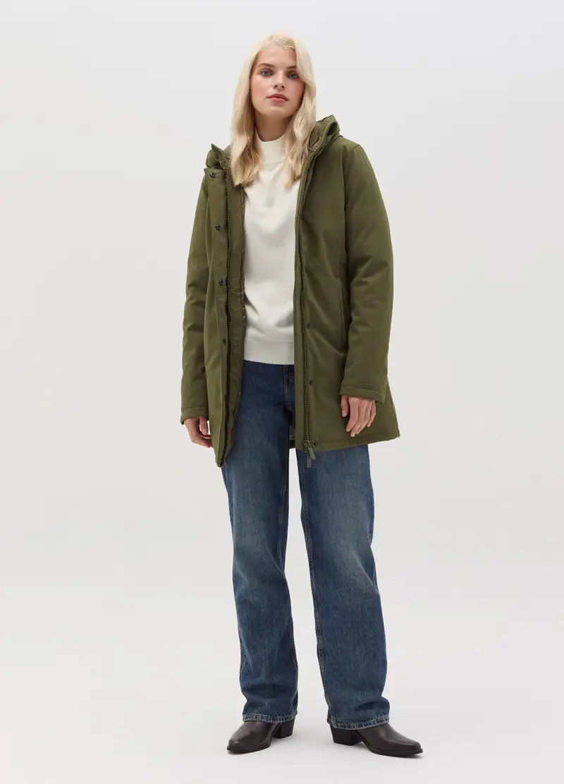 URBAN COMMUTER Parka Donna Verde 3188634 miniatura 2