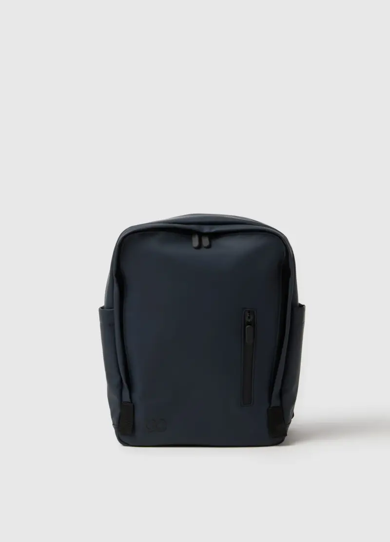 Zaino Blu Con Spallacci Regolabili E Tasche Multiple, Donna, Blu