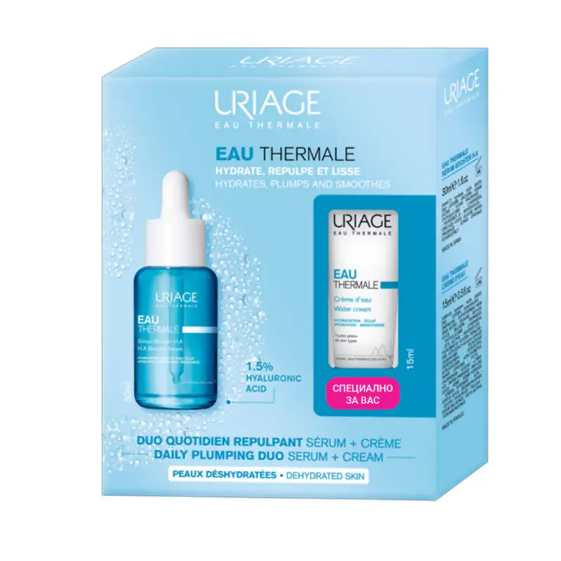 Acqua Termale Cofanetto Duo Giornaliero Repellente Pelli Disidratate 45ml