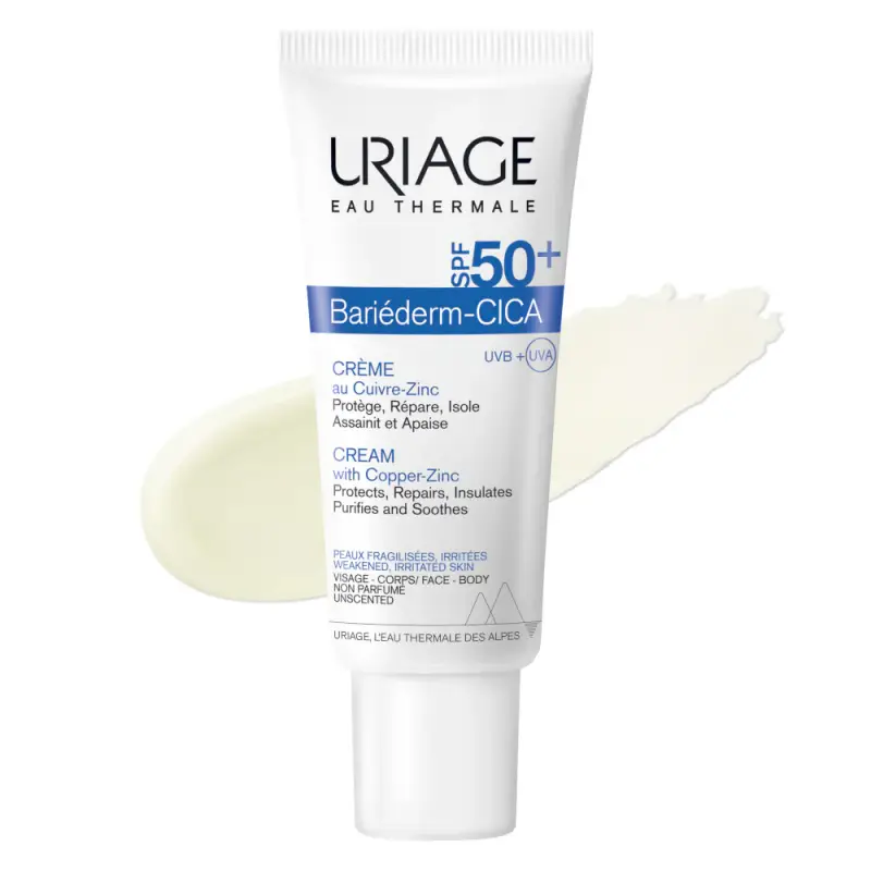 BARIÉDERM-CICA Crema SPF50+ - Crema idratante viso