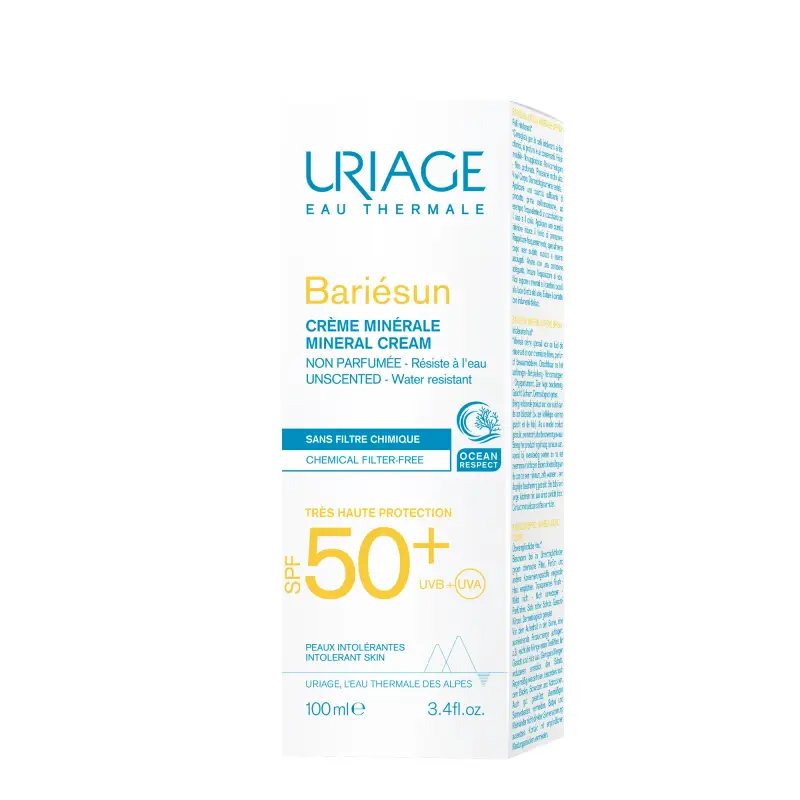 BARIESUN Crema Minerale SPF50+ - Crema solare, Solari alta protezione miniatura 2