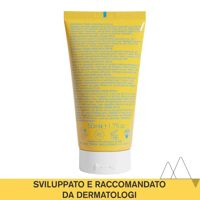 BARIESUN Crema Solare Idratante SPF30 - Protezione solare viso miniatura 2