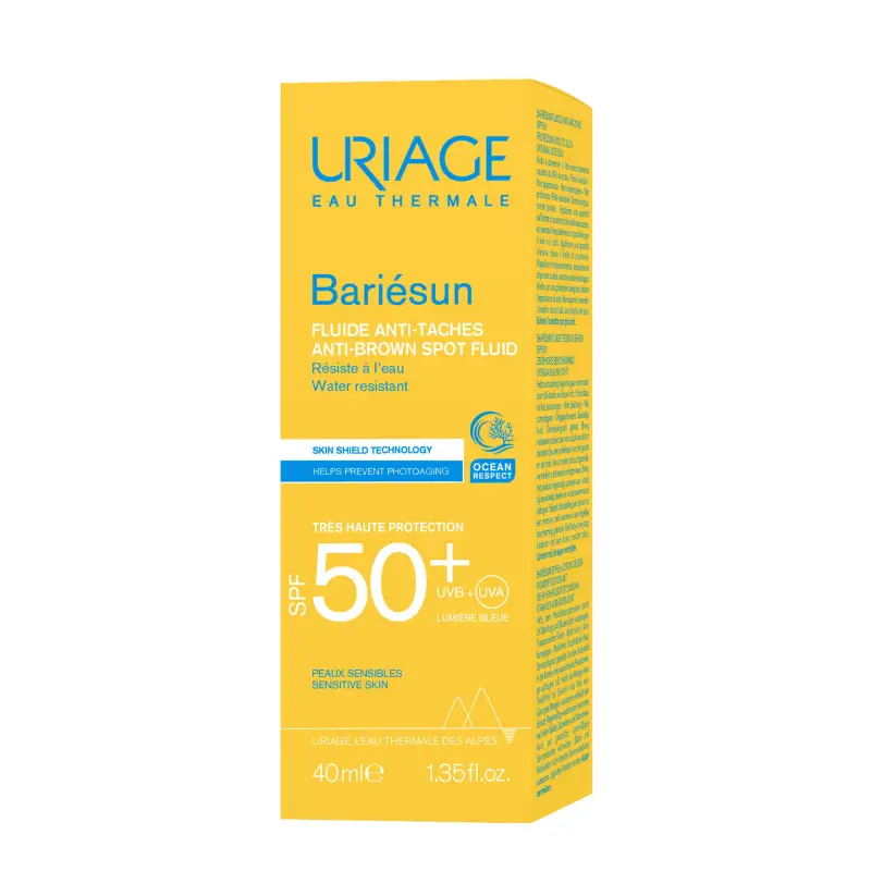 BARIESUN Fluido Anti-Macchie SPF50+ - Protezione solare viso miniatura 2