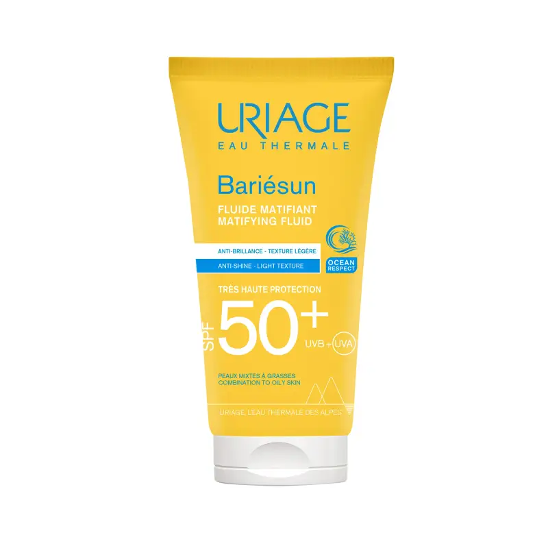 BARIESUN Fluido Mat Viso SPF50+ - Protezione solare viso
