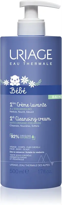 Bébé 1 ° Crema Detergente con Stella Alpina Biologica 500 ml