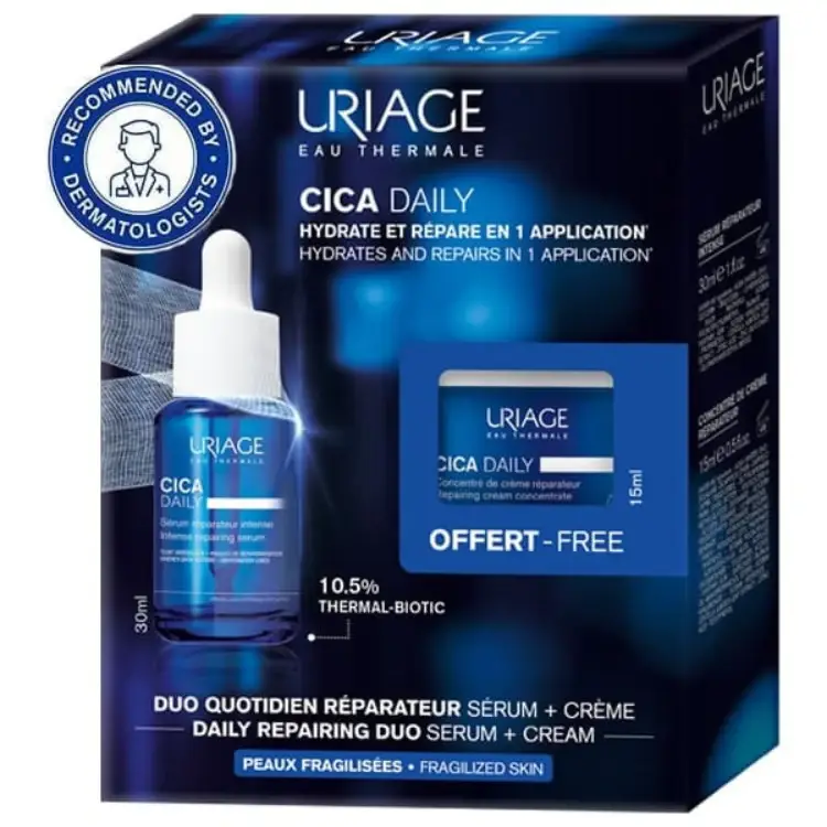 Cica Cofanetto Duo Giornaliero Riparatore Pelli Deboli 45ml