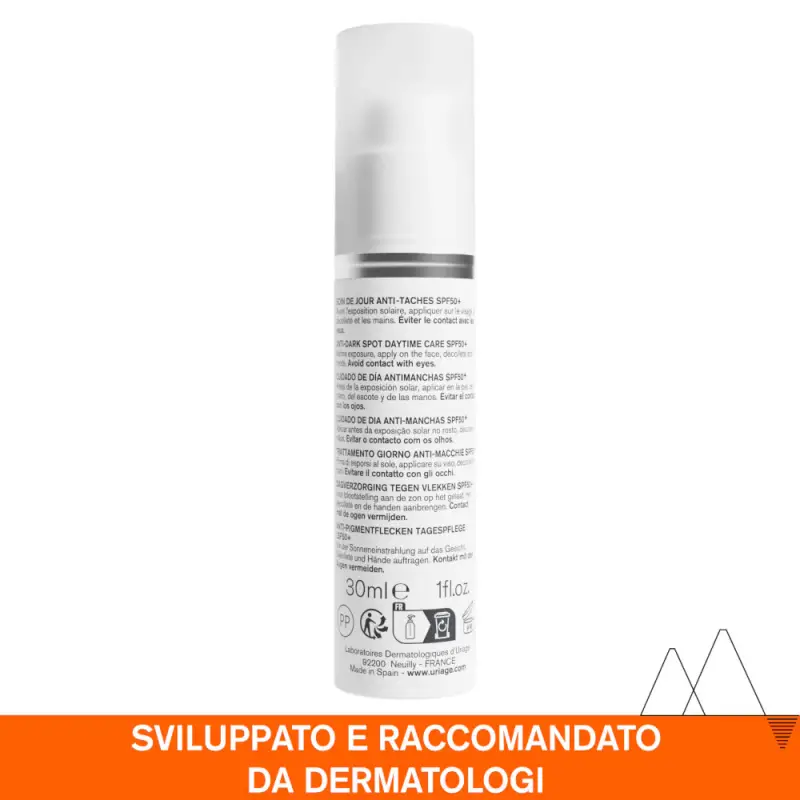 DÉPIDERM Trattamento Giorno depigmentante illuminante Anti-macchie SPF 50+ - Crema antimacchie viso miniatura 2