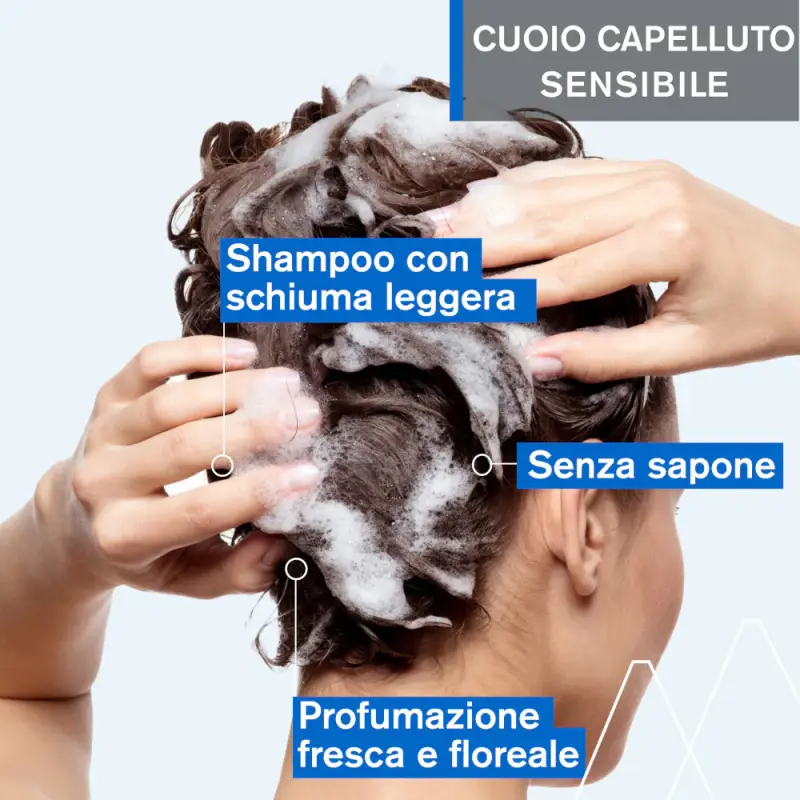 DS HAIR Shampoo Quotidiano Riequilibrante - Shampoo delicato, Shampoo purificante, Shampoo lavaggi frequenti, Capelli grassi, Capelli normali miniatura 3