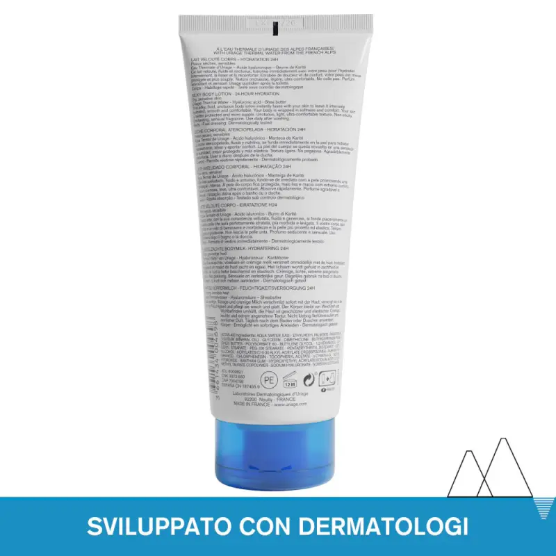 EAU THERMALE Idratazione Corpo Latte vellutato corpo - Latte corpo miniatura 2