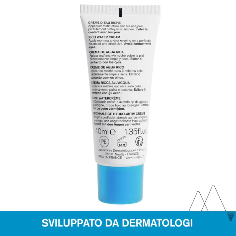EAU THERMALE Idratazione Viso Crema ricca idratante - Crema idratante viso miniatura 2