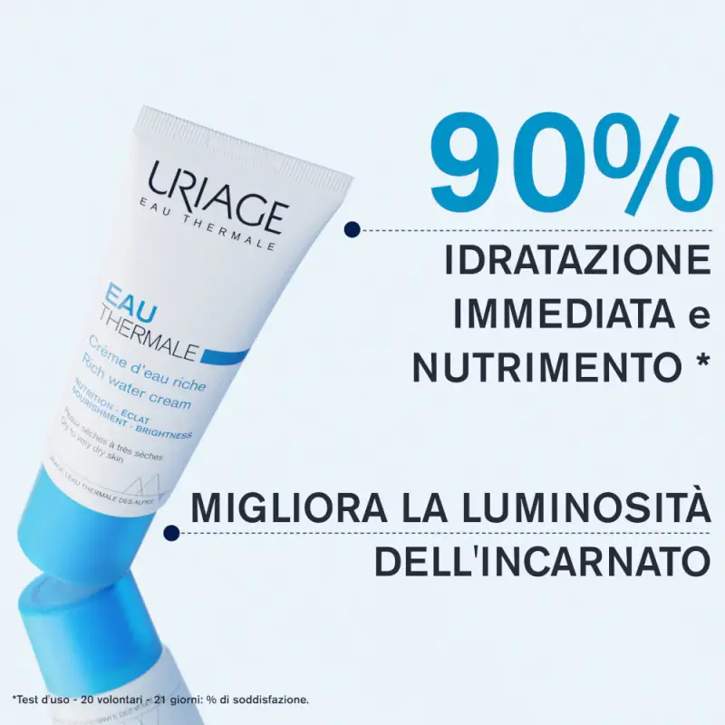 EAU THERMALE Idratazione Viso Crema ricca idratante - Crema idratante viso miniatura 4