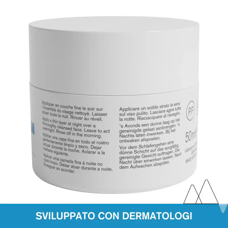 EAU THERMALE Idratazione Viso Maschera notte idratante all'acqua - Crema idratante viso, Maschera viso idratante miniatura 2