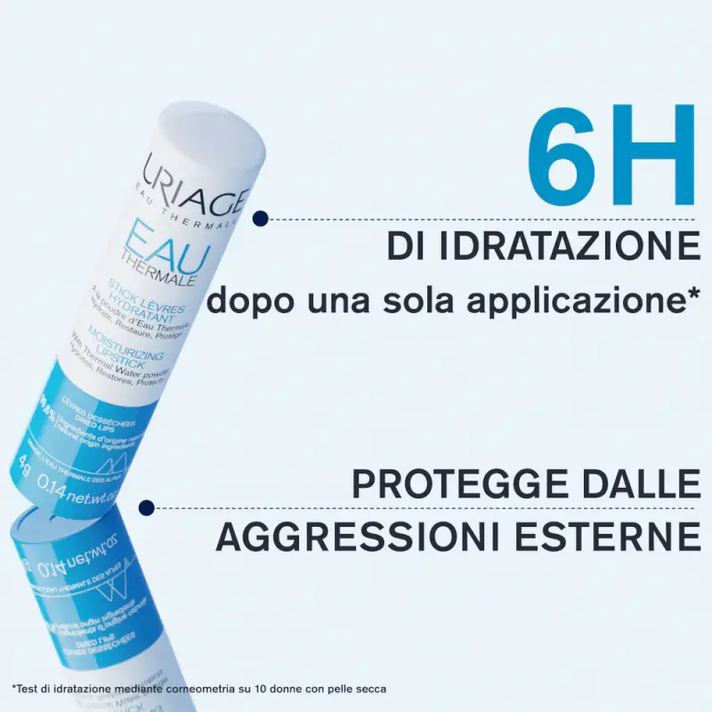 EAU THERMALE Idratazione Viso Stick Labbra Senza Oli Minerali - Balsamo labbra miniatura 4