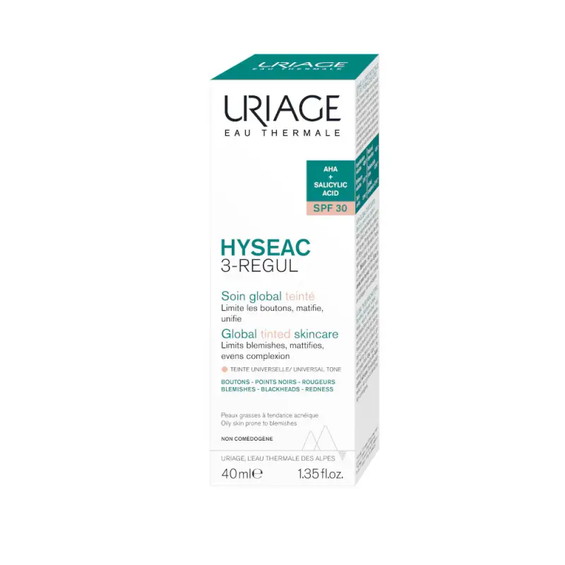 HYSÉAC 3-REGUL Trattamento Globale Colorato SPF30 - Crema colorata viso miniatura 2