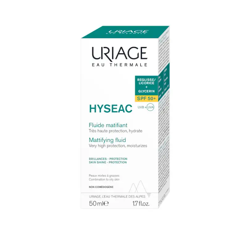 HYSÉAC Fluide Matifiant SPF50+ - Crema idratante viso miniatura 2