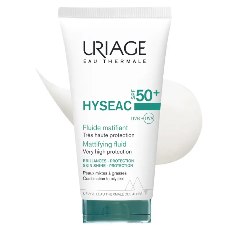 HYSÉAC Fluide Matifiant SPF50+ - Crema idratante viso