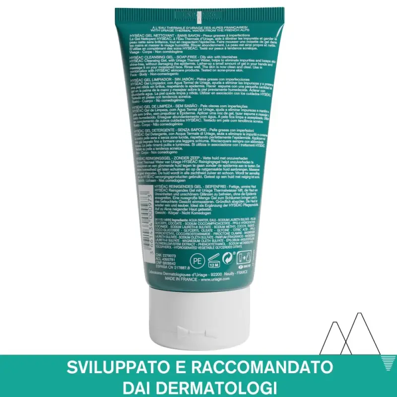 HYSÉAC Gel detergente purificante - Gel detergente viso miniatura 2