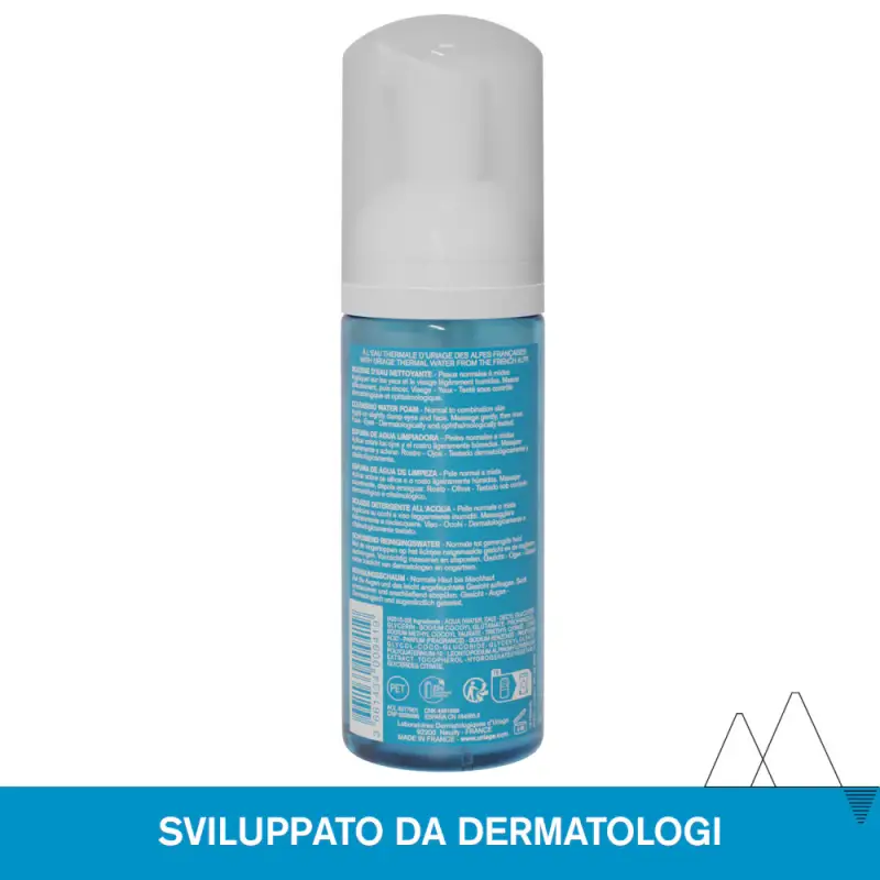 IGIENE VISO Mousse Detergente All'Acqua - Mousse detergente viso miniatura 2