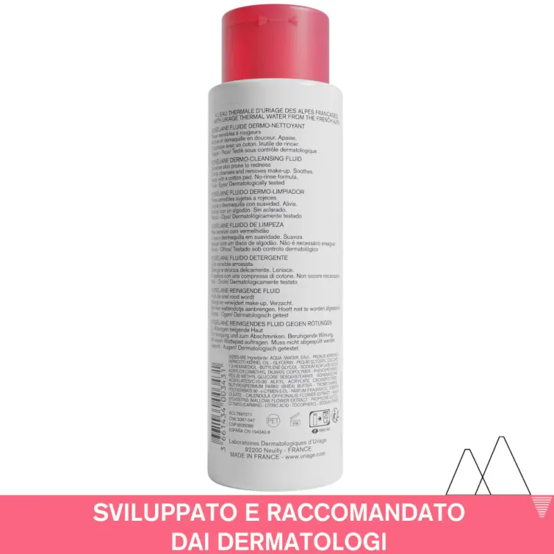 ROSÉLIANE Fluido detergente dermocosmetico - Crema detergente viso miniatura 2