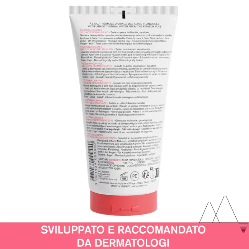 TOLÉDERM CONTROL Toléderm Control Gel Latte Struccante Lenitivo - Latte detergente miniatura 2