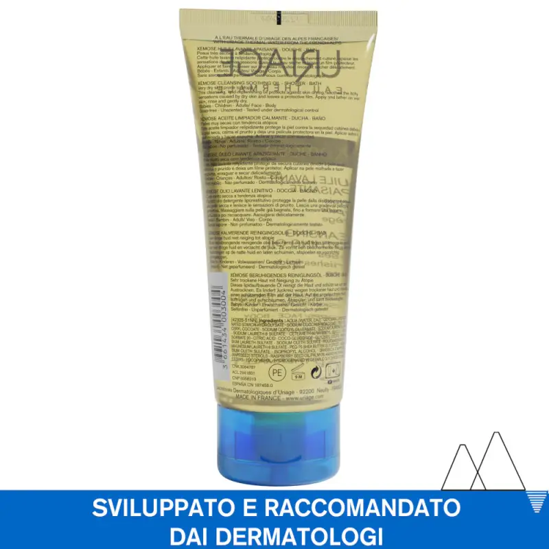 XÉMOSE Olio detergente lenitivo - Olio doccia miniatura 2