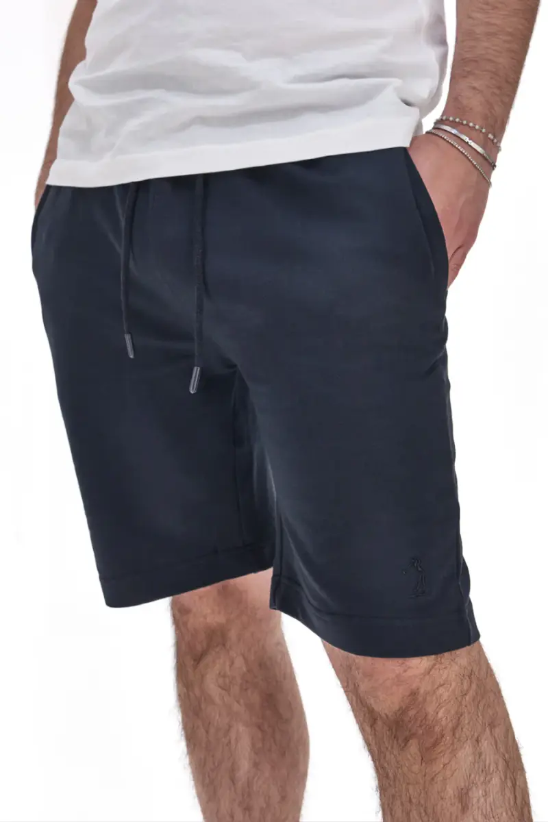 Pantaloncini Corti e Coulisse Blu US Golf Club 1338 [NERO]