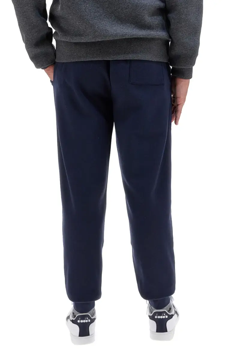 Pantaloni tuta blu in cotone e poliestere con stampa frontale U.S. Golf Club F105 [BLUE] miniatura 3