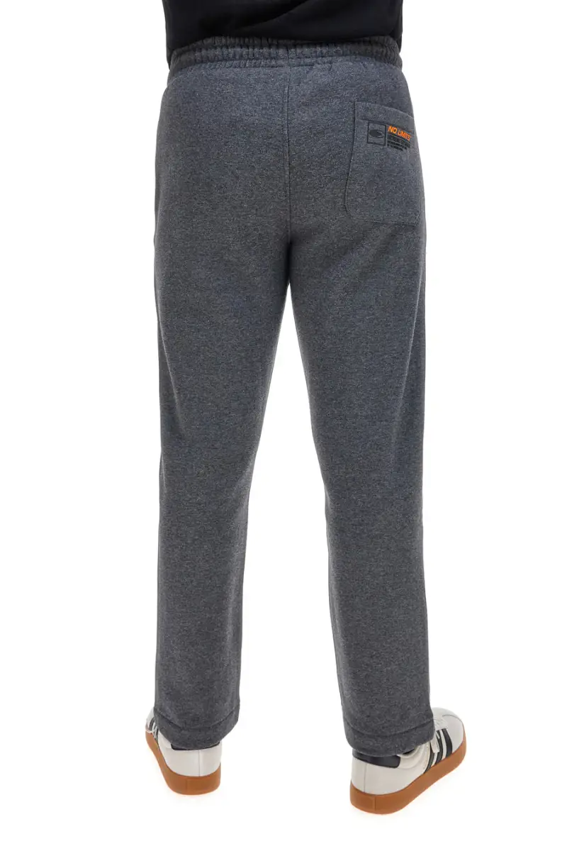 Pantaloni tuta felpati grigi con coulisse No Limits MAPK003W24 [GRIGIO SCURO] miniatura 3