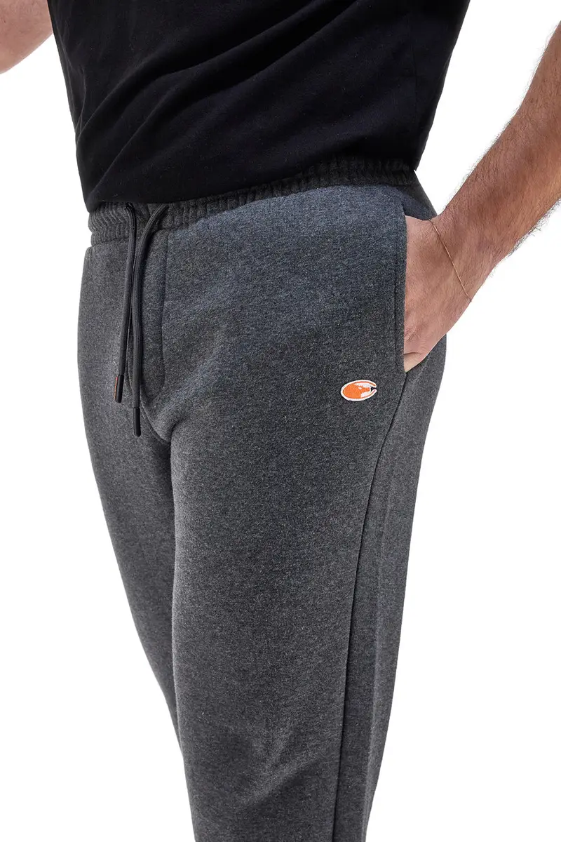 Pantaloni tuta felpati grigi con coulisse No Limits MAPK003W24 [GRIGIO SCURO] miniatura 2