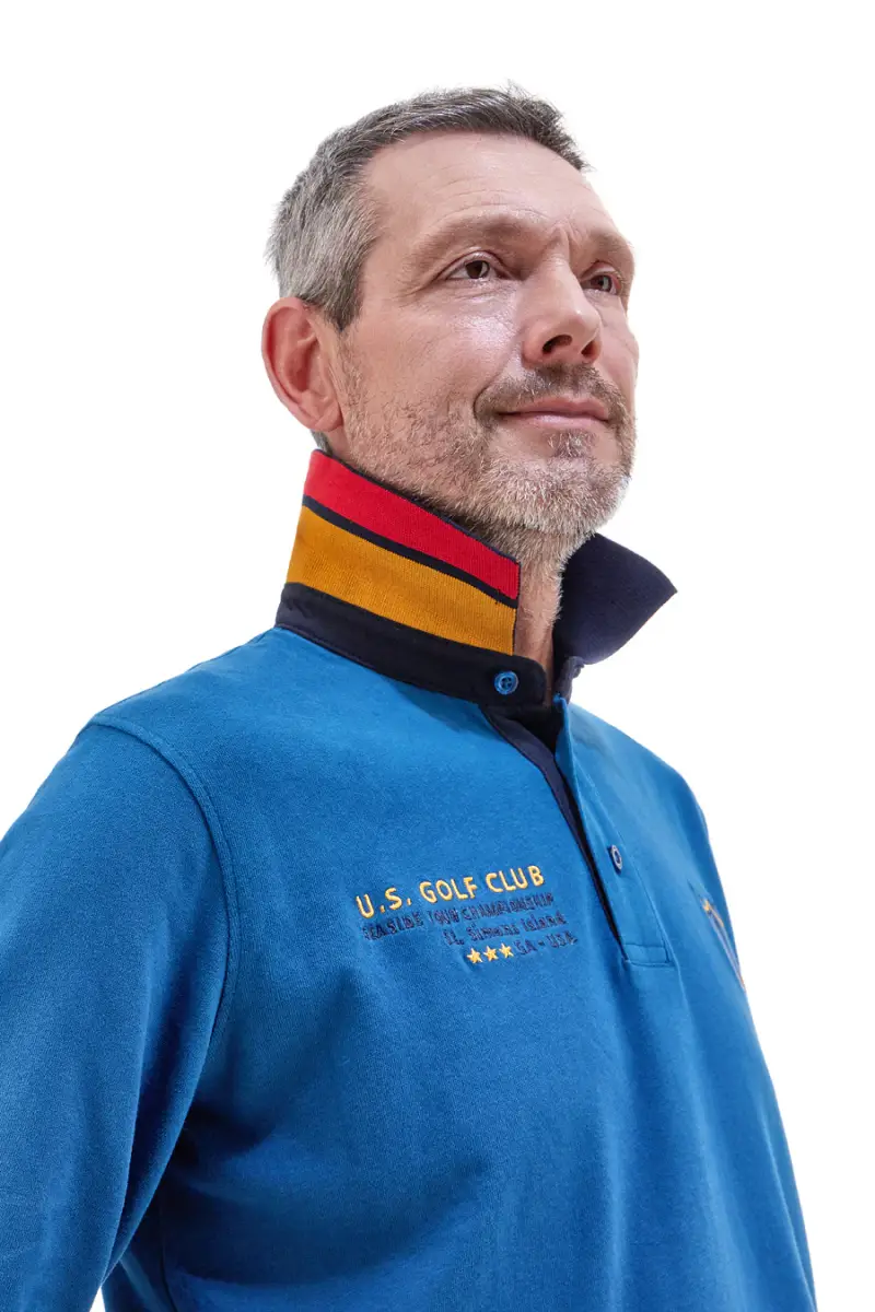 US GOLF CLUB Polo Blu 3511259 miniatura 2