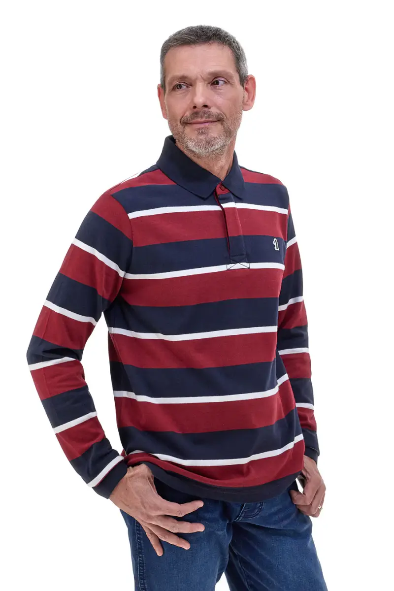 US GOLF CLUB Polo Bordeaux 3545012 miniatura 2