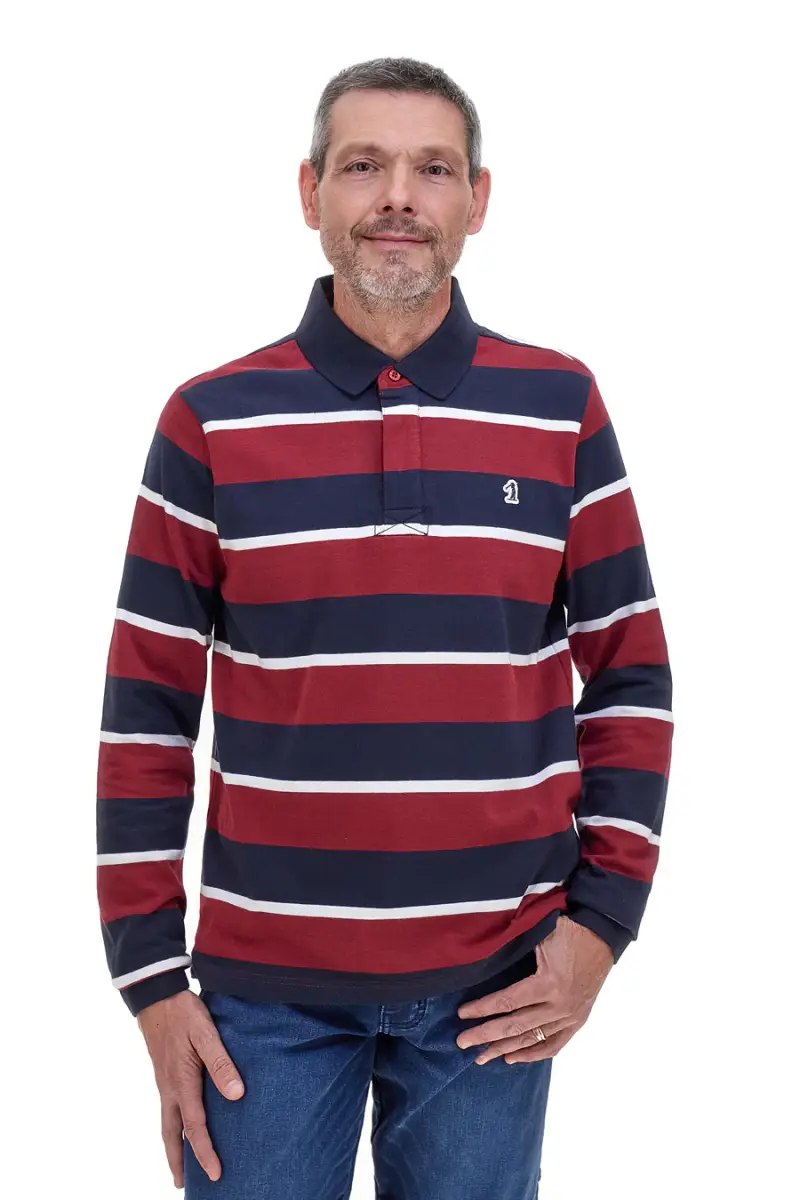 US GOLF CLUB Polo Bordeaux 3545012 miniatura 3