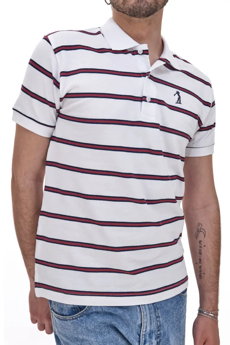 US GOLF CLUB Polo Bianco 3980158