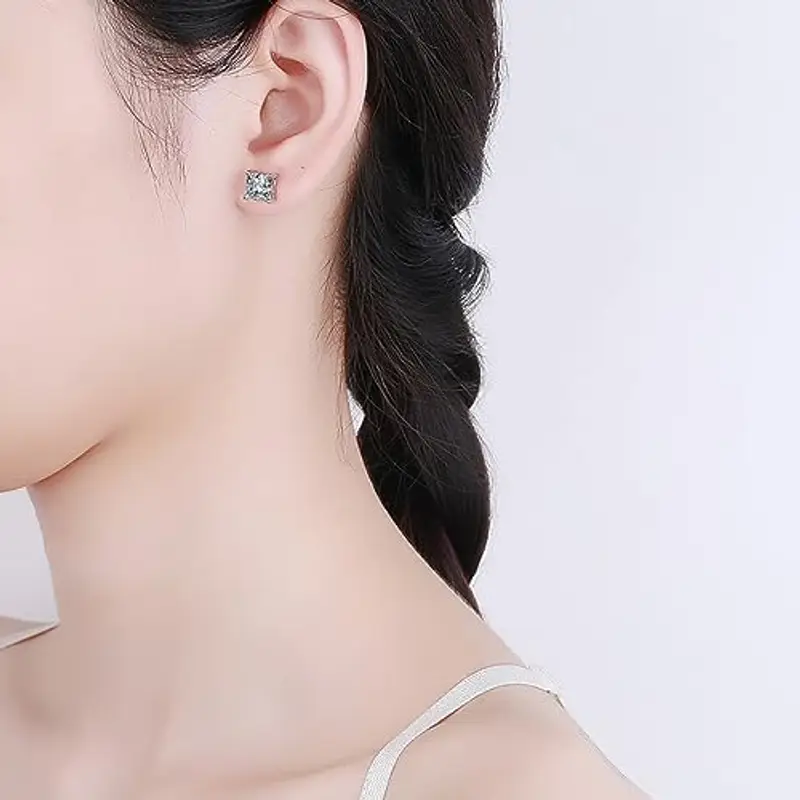 USTNIR Orecchini Donna Nero 1382374 miniatura 2