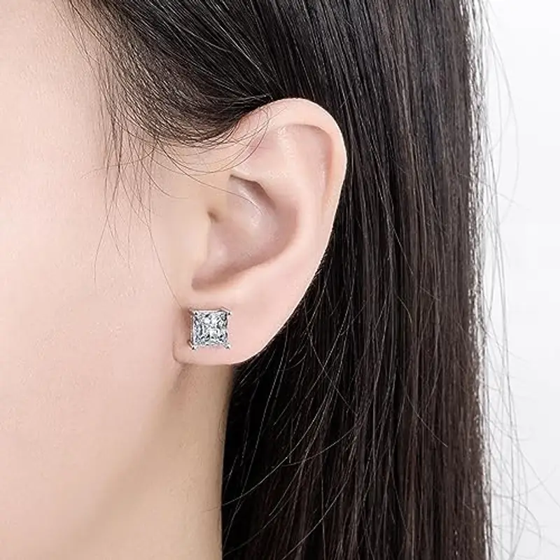 USTNIR Orecchini Donna Nero 1382374 miniatura 3