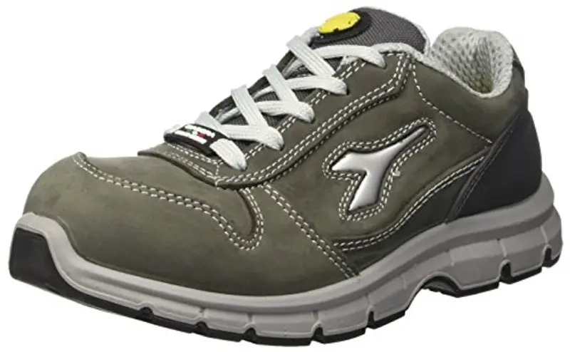 Utility Diadora Run Low S3 Scarpe da lavoro, Unisex adulto, SRC, Grigio (Grigio Castello), 40 EU