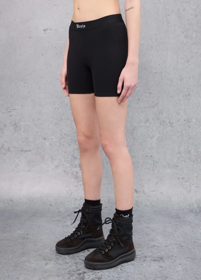 Biker Shorts Black, Donna, Nero miniatura 3