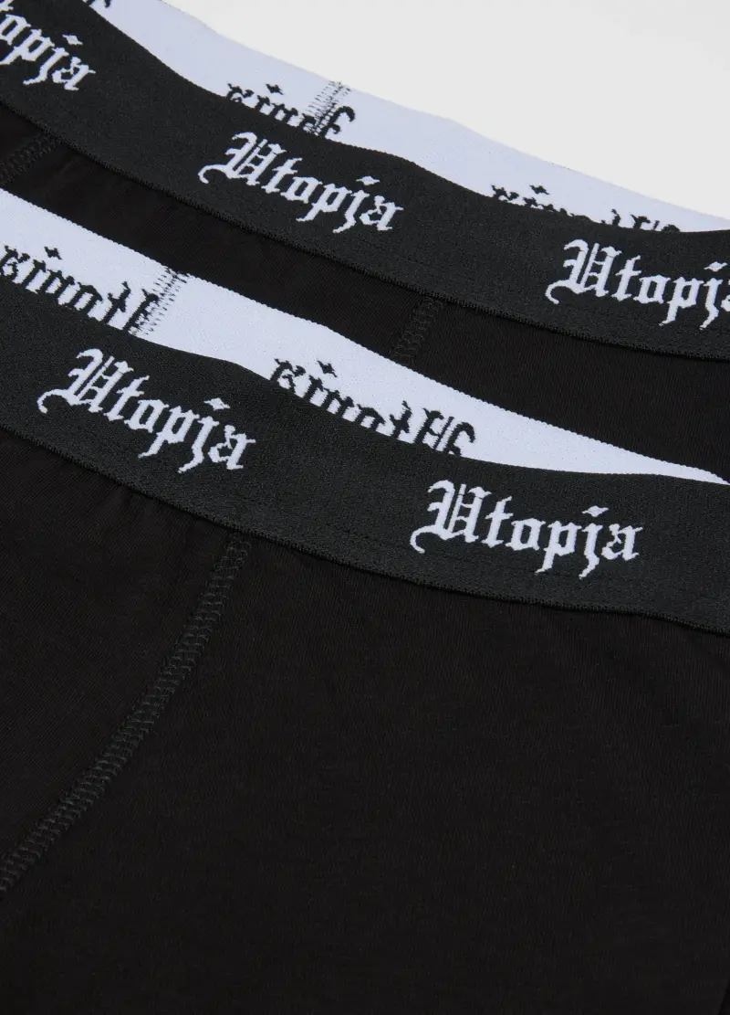 Bipack Boxer Black, Uomo, Nero miniatura 2