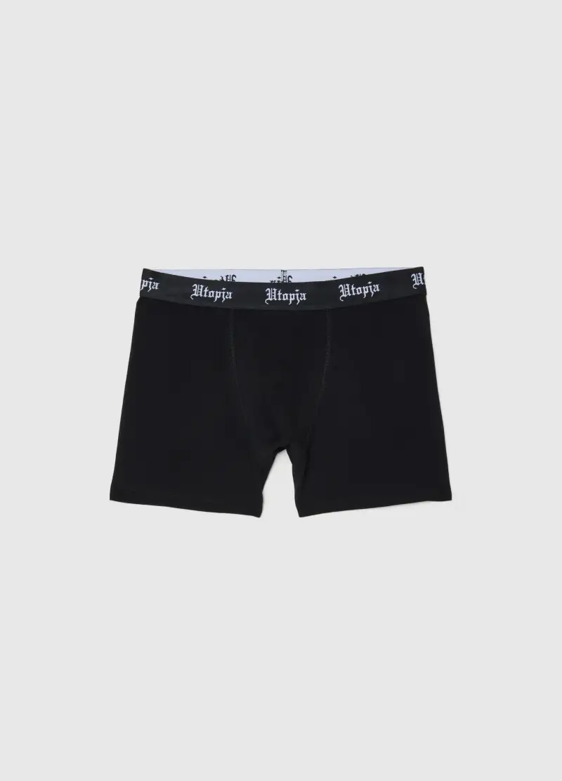 Bipack Boxer Black, Uomo, Nero miniatura 2