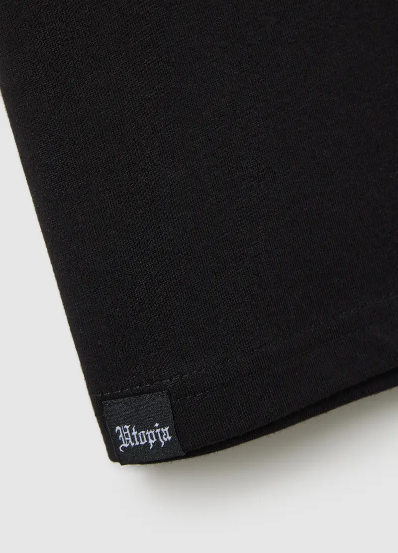 UTOPJA T-shirt Uomo Nero 3939747 miniatura 3